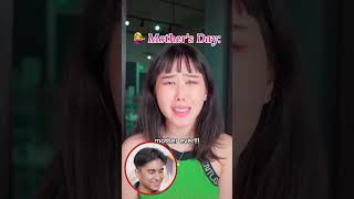 David Matthew Reacts to MiniMoochi Mothers Day vs Fathers Day funny shortsfeed ​⁠ [upl. by Ardnek]