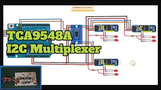 TCA9548A I2C Multiplexer Use Multiple Devices with the Same Address on Arduino [upl. by Eenrahc576]