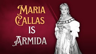 Maria Callas sings Armidas difficult aria quotDamore al dolce imperoquot✨ [upl. by Inol686]