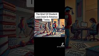 The Grief Of Student Loan Debt In America Today studentloans studentlife studentloandebt [upl. by Desai]