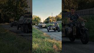 WW2 vehicles convoy [upl. by Hgielime88]