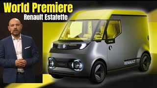 Renault Estafette Concept World Premiere at IAA [upl. by Nylaret]