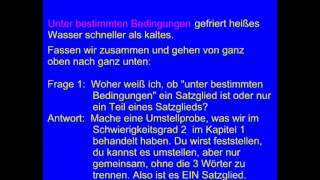 DfM 14 Deutsch Satzglieder der einfache Satz [upl. by Samuela150]