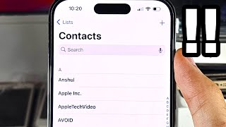 Fix Contacts Not Showing In WhatsApp On iPhone 15 15 Pro 15 Pro Max [upl. by Nahtan]