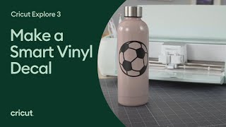 Make a Smart Vinyl Decal with Cricut Explore 3 [upl. by Lipski]