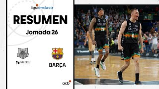 Surne Bilbao Basket  Barça 8280 RESUMEN  Liga Endesa 202223 [upl. by Seligman]