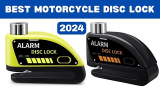 Best Motorcycle Disc Lock 2024 5 Best Motorcycle Disc Lock With Alarm [upl. by Yeblehs356]