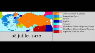 Turkish War of Independance 19191922 Every Day [upl. by Aldredge390]