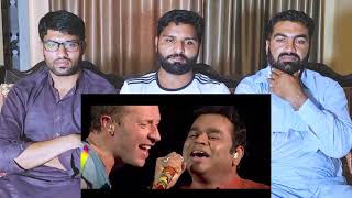 Coldplay global citizen of India Pakistan reaction [upl. by Imhsar53]