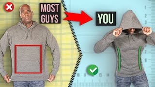 How To EASILY Make A Hoodie SLIM Fit [upl. by Waldman]