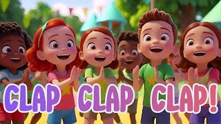 Clap Jump Hop and Stomp  Fun Action Song for Kids  CoCoBoo [upl. by Marita251]