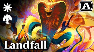 MTG Arena  Standard  Retreat Landfall [upl. by Bouley]