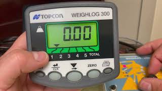 Weighlog 300 Dynamic calibration [upl. by Hsital1]