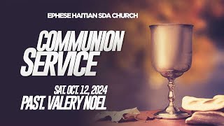 Worship Service  Communion Service  101224  Past Valery Noel [upl. by Asserat]