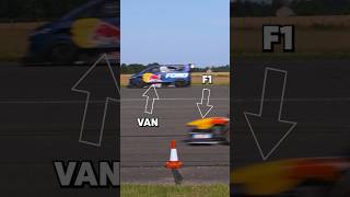 F1 Car vs Ford Supervan ⚡️ [upl. by Elly]