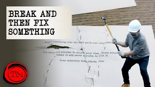 Break Something into the Most Pieces Then Fix It  Full Task  Taskmaster [upl. by Virg]