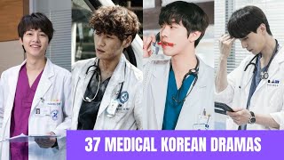 37 BEST MEDICAL KOREAN DRAMAS  20102021  SURGEON  GYNECOLOGISTS  PSYCHIATRISTS  Rqc TV [upl. by Spencer914]