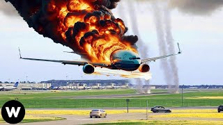 Tragic Shocking Catastrophic Plane Crashes Filmed Seconds Before Disaster [upl. by Adnerb]