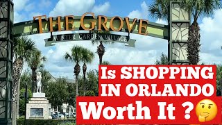 LET’S GO SHOPPING 🛍️ Is Shopping In Orlando Florida WORTH IT  Winter Garden Village [upl. by Roee]