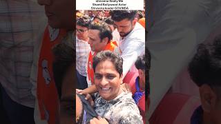 Shevsena leader Govindas On Vikhroli Raili shivsena govinda bollywoodshortts [upl. by Ronnholm]