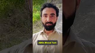 Arterial Blood Gase Test shorts health viral [upl. by Travers192]