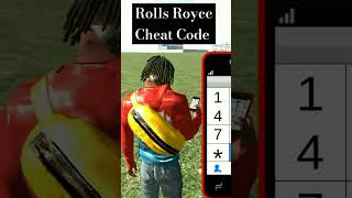 Rolls Royce Cheat Code In Indian Bike Racing 3D [upl. by Eciryt]