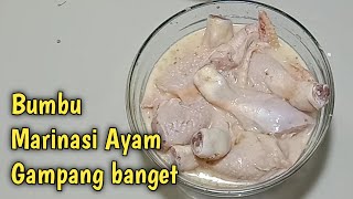 Resep Bumbu Marinasi Ayam  Bumbu Rendaman ayam kentaki [upl. by Arod]