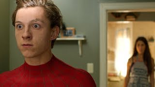 Aunt May Finds Out quotWTFquot Ending Scene  SpiderMan Homecoming 2017 Movie Clip HD [upl. by Titus]