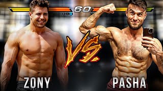 Pasha BICEPS vs ZONY  Porównanie Sylwetek i Wyników [upl. by Champagne]