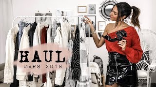 HAUL amp TRY ON  Mars 2018 [upl. by Schlenger]