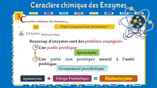 Caractère Chimique des Enzymes [upl. by Rehpitsirhc868]