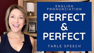 How to Pronounce PERFECT amp PERFECT  American English Heteronym Pronunciation Lesson learnenglish [upl. by Snah119]