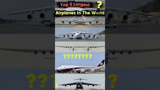 Top 5 MASSIVE Aircraft in the world [upl. by Attirb1]