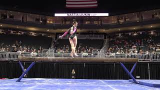 Alysen Fears Balance Beam – 2020 Nastia Liukin Cup [upl. by Neerac124]