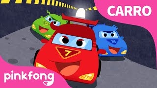 Carros de Corrida  Canções de carro  Pinkfong Canções para crianças [upl. by Fried]