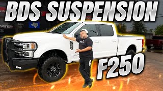 BDS SUSPENSION LEVELING KIT ON 2021 FORD F250 [upl. by Issie]