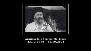 In memoriam Arhimandrit Nicolae Moldovan 1960  2024 [upl. by Roter694]