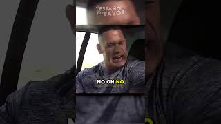 Shaq y John Cena VS un Auto PEQUEÑO 🚗 shaq johncena español nba wwe shorts [upl. by Epifano]