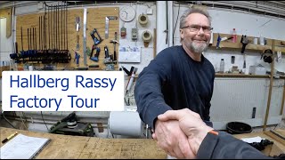 Hallberg Rassy Factory Tour Ellös Sweden Sailing Breezy Ep 1 HD 1080p [upl. by Deloria]