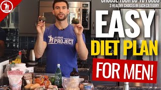 Weight Loss For Men Over 40 — Simple amp Easy Diet Plan For Men [upl. by Oirelav138]