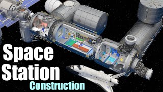 How did they build the ISS International Space Station [upl. by Carnay]