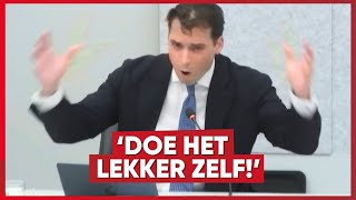 quotGooi die gaskraan NU openquot  Baudet woest in debat [upl. by Assirod272]