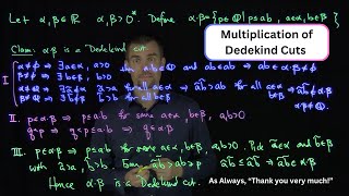 Multiplication of two Dedekind Cuts [upl. by Pillihpnhoj87]