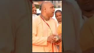 Modiji chanting Hare Krishna Hare Rama at ISKCON temple iskcontemple narendramodi [upl. by Ahsekyt]