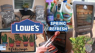 LOWES SHOPPING HOME REFRESH  SPRING 2024 [upl. by Lissy]