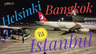 Helsinki Bangkok with Turkish Airlines [upl. by Thorsten]