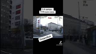 Helsinki’de 14 saniye kırmızının cezası 1174 euro [upl. by Animahs]