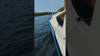 Dovekie Sailing in Rideau Waterway Near Jones Falls [upl. by Poole949]