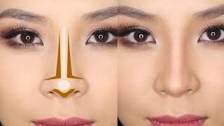 How to Contour Your Nose for Beginners  Tina Yong [upl. by Grethel]