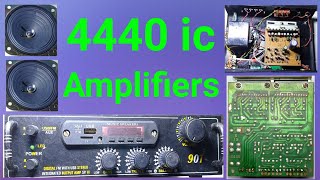 4440 ic amplifier  4440 double ic amplifier board connection  Electro Experiment 51 [upl. by Lotsirb]